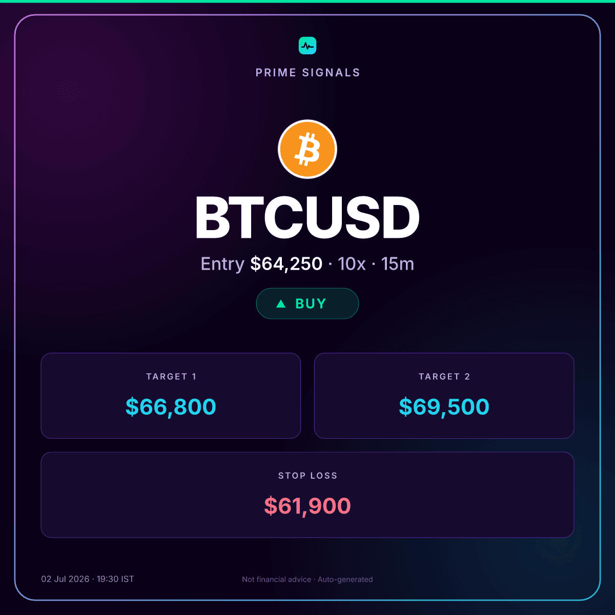 IG Neon signal card design
